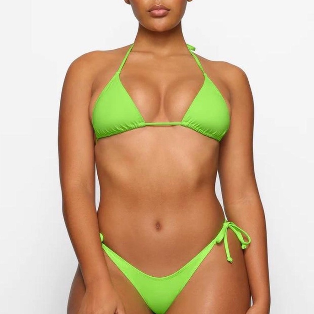 SKIMS Neon Green Bikini Bottom